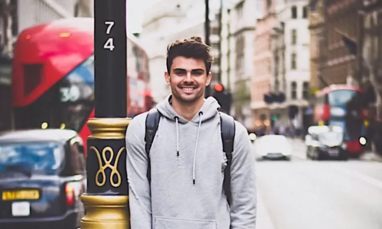Former IUS student Alija Bajramović at Ecole Polytechnique University in Paris