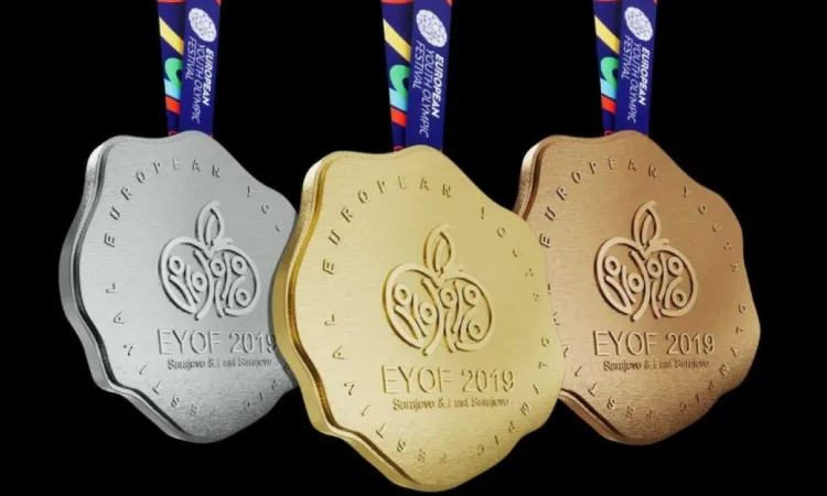 EYOF Medals – Designed by IUS Alumni Saira Imamović